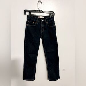 Levi Boys 514 Blue Jeans Denim Straight Sz 12 26 x 26